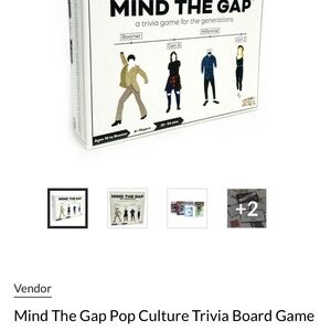 Mind The Gap Trivia Board Game